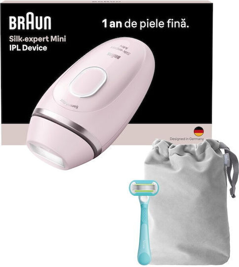 Braun Silk·expert Mini Epilator Hair Removal Machine for Face & Body PL1111