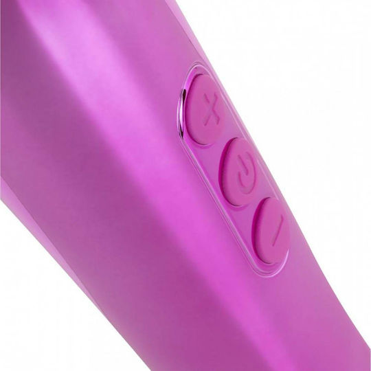 Pink Rechargeable 13-Speed Massage Vibrator Mymagicwand Wand Massager 32.7cm