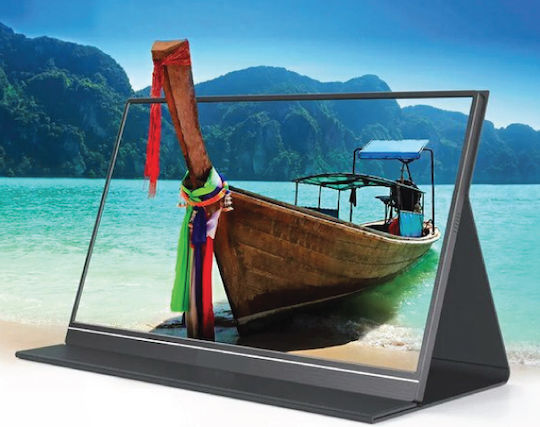 IPS HTVA ViewGo S19 IPS Portable Monitor 15.6" FHD 1920x1080 Silver