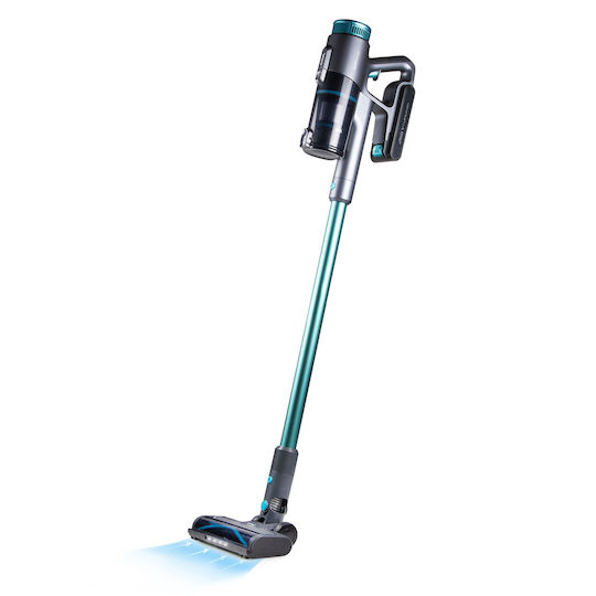 Domo Aspirator Vertical Reîncărcabil 2 în 1 Stick și de Mână Turcoaz
