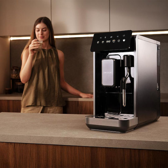 Cecotec Cremmaet Espressor Automat 2330W Presiune 19 Bar cu Râșniță Negru