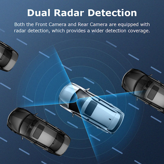Sectec CC09 Car DVR Camera 1080P Bluetooth Wi-Fi GPS
