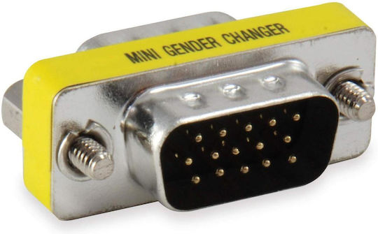 Equip 124320 Konverter Serienmäßig männlich zu Serienmäßig männlich Gelbes