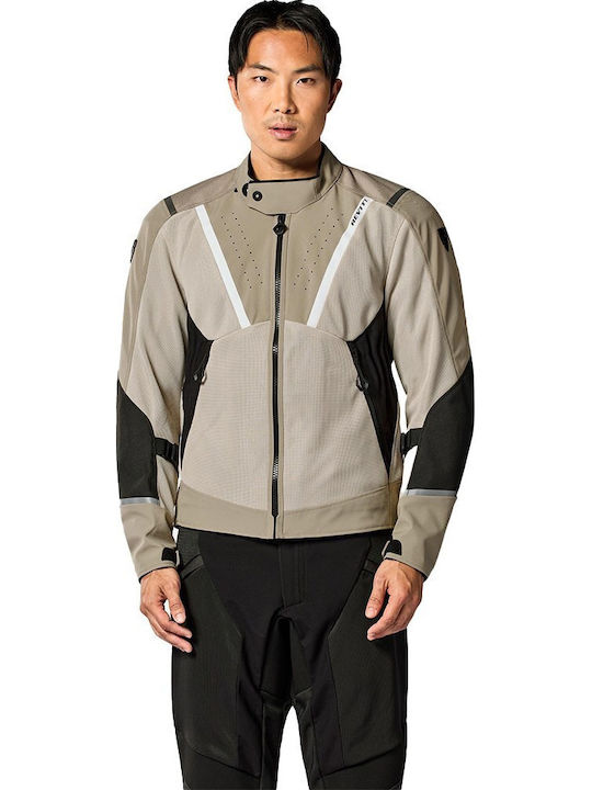 Rev'IT Airwave 4 Summer Men's Riding Jacket Sand Black