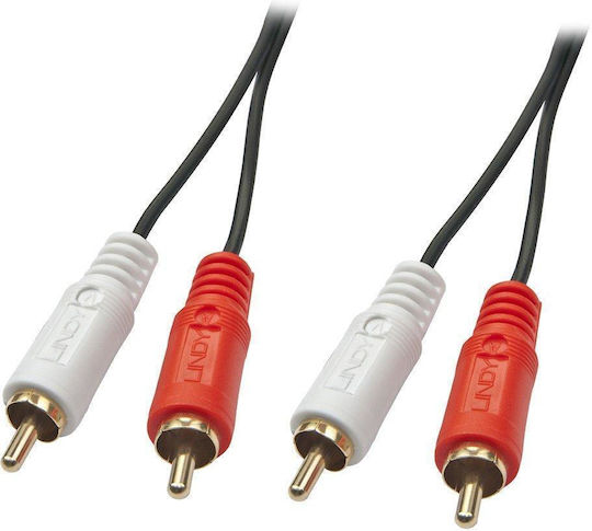 Lindy Kabel 2x RCA-Stecker - 2x RCA-Stecker 5m 35663