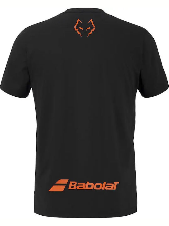 Babolat Тениска Crew Черна
