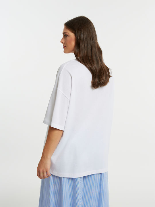 Γυναικείο T-shirt Λευκό
