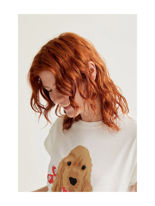 Γυναικείο T-shirt Λευκό