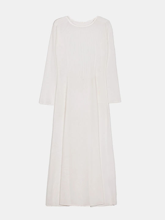 Rock Club Women's Maxi Beach Dress White