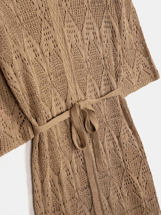 Rock Club Women's Beachwear Brown Dress