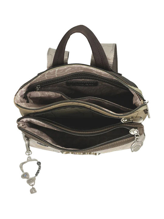 Fabric Women's Multicolour Backpack