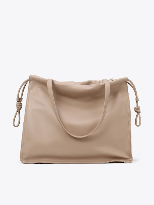 Women's Shoulder Bag Beige