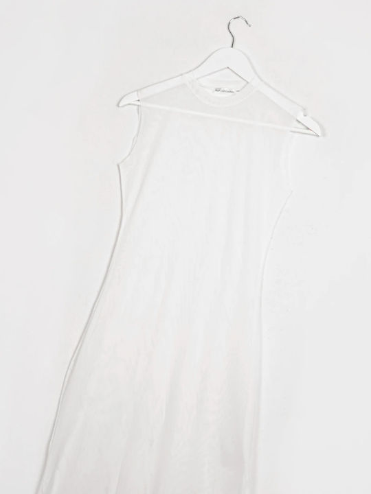 Rock Club Women's Beachwear Dress White