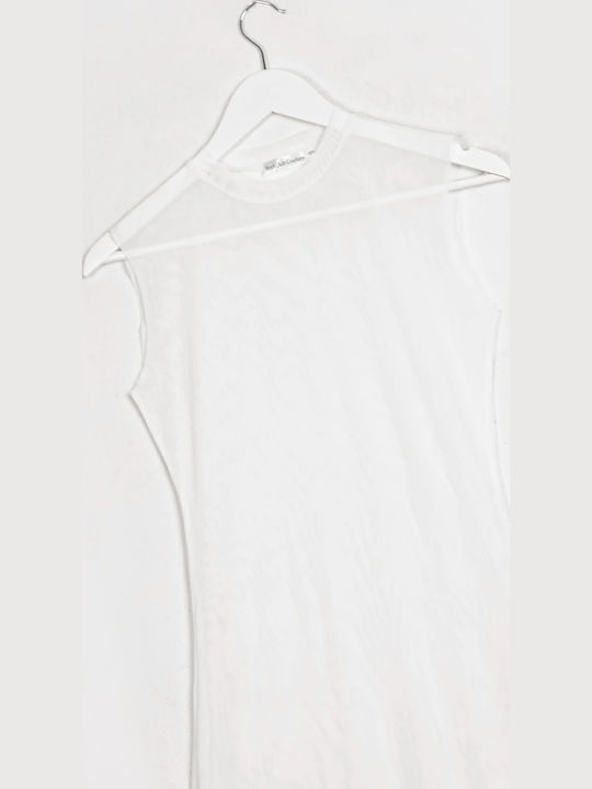 Rock Club Women's Beachwear Dress White
