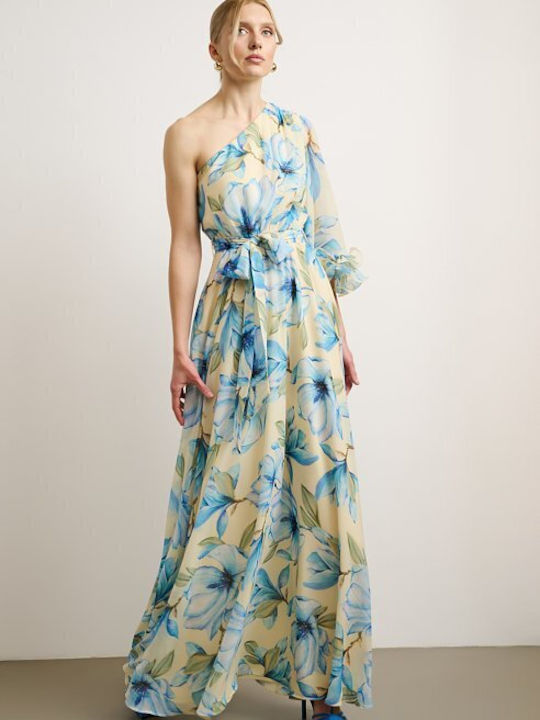 Summer Maxi Dress for Wedding / Christening Light Blue