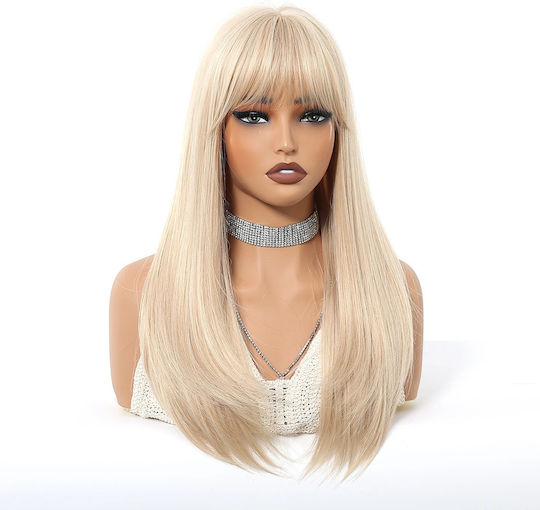 Animis Beauty Perucă cu Păr Sintetic în Nuanță Blondă 50cm