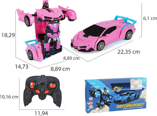 H&S Collection RC Robot Pink