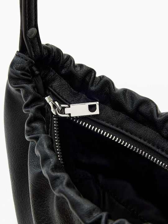 Mone Half Logo Small Women's Wallet Black