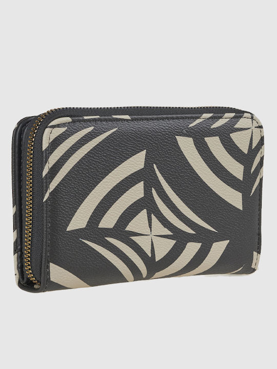 Große Damenbrieftasche Schwarz