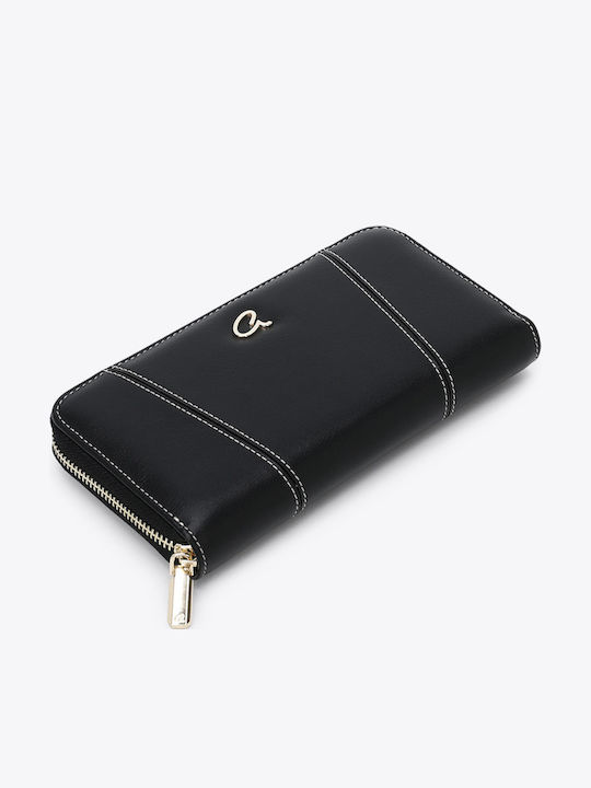 Large Women's Wallet Black