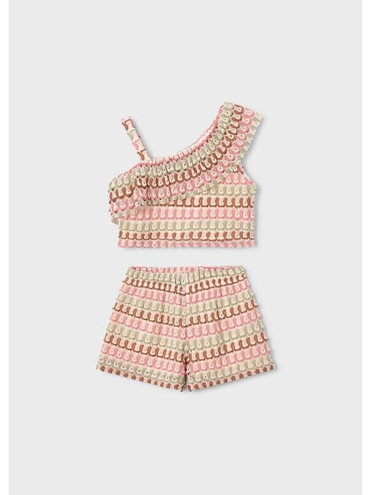 Kids' Set with Shorts Summer 2pcs Pink