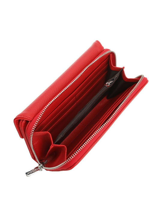 Damenbrieftasche Rot