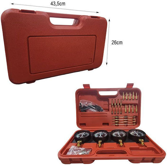 Carburetor Synchronization Set Manometers Adapters Carburetor Vacuum Synchronizer Gauge Tool Kit