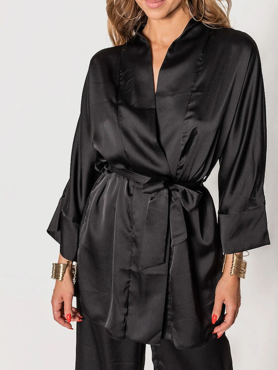 Women's Black Set with Trousers