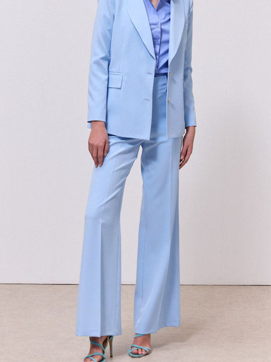 Damenhose Hellblau