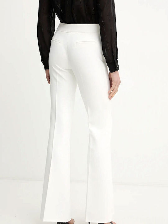 Damen Stoffhose in Ecru