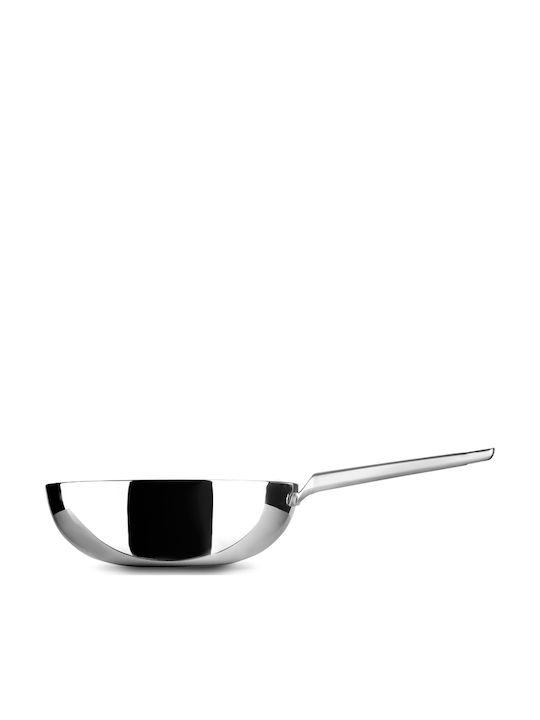 Ibili Wok Din Oțel Inoxidabil Cu Acoperire Antiaderentă 28cm
