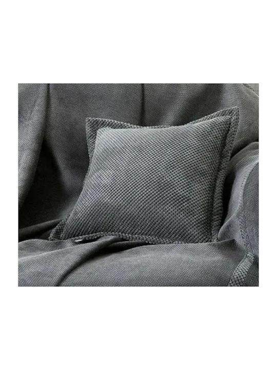 Guy Laroche Rubicon Dreisitzer-Sofa Wurf Zwei Seiten 180x300cm Anthrazit