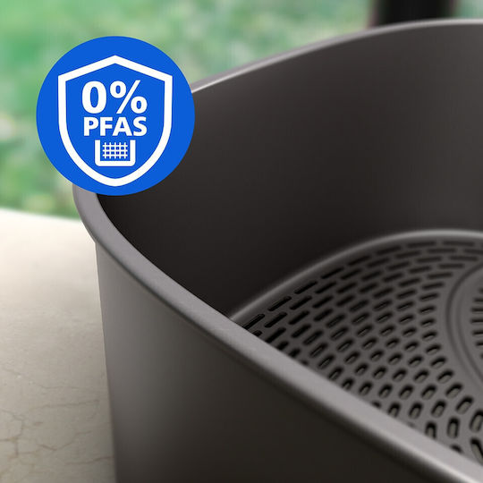 Philips Air Fryer με Διπλό Αποσπώμενο Κάδο 10lt Μαύρο NA460/00