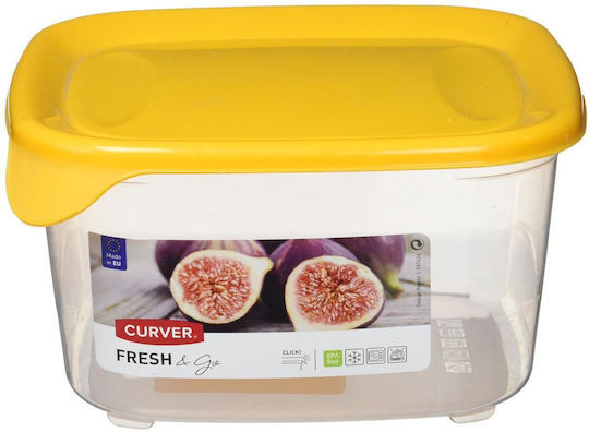 Curver Plastic Lunch Box Yellow 1200ml