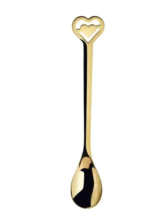 Casa Bugatti Set Löffel Kaffee/Tee Inox Gold 6 Stück