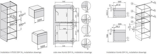 Miele Einbauofen 76Es B59.5cm.