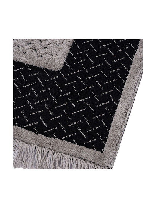 Beauty Home Χαλί Ορθογώνιο Black Μαύρο 165x230cm