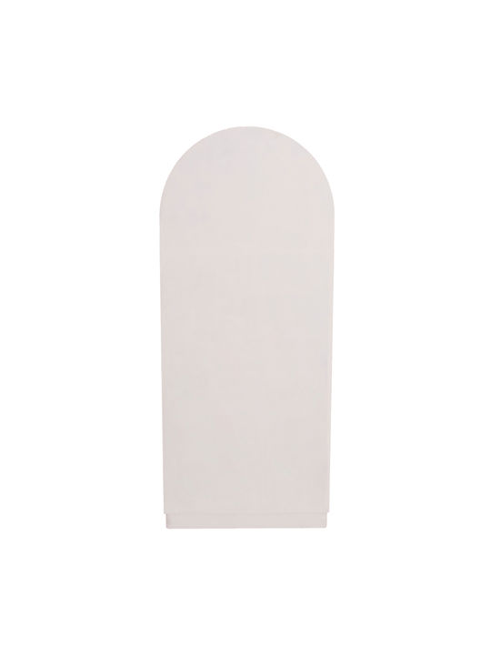 Bookcase Off-White Natural 80x38x188cm