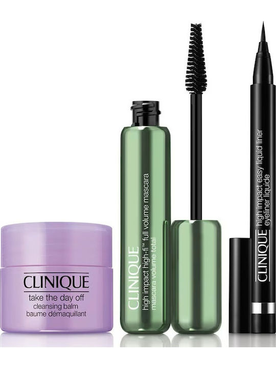 Clinique Eye Essentials High Drama Makeup Set for Eyes 3pcs