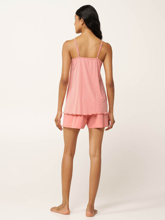 Vamp Καλοκαιρινό Babydoll Pink Tan
