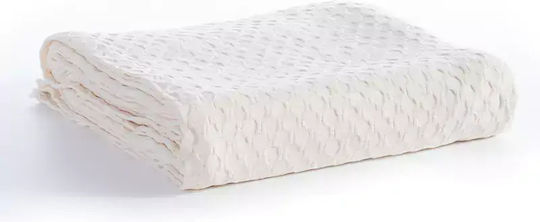 Nef-Nef Homeware Elmer Одеяло Пике Едно 160x240 см Екрю