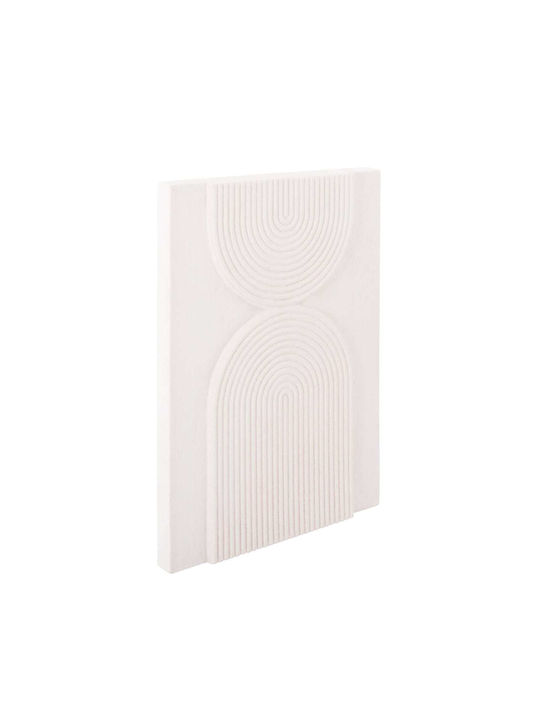 Πινακας Ορθογωνιος Fb94523 Mdf Υπολευκο Χρωμα 60x4 Πάχος X80υεκ