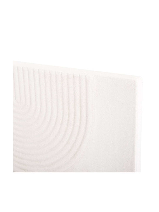 Πινακας Ορθογωνιος Fb94523 Mdf Υπολευκο Χρωμα 60x4 Πάχος X80υεκ