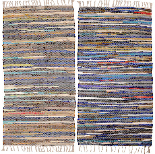 Viopros Badematte Baumwolle Rechteckig Liane 670308 Colorful 50x80cm (Verschiedene Farben)