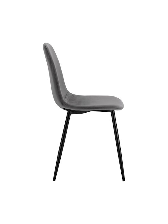 Leonardo Stühle Speisesaal Grey 4Stück 45x53x85cm