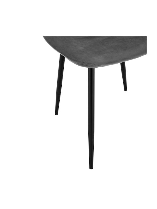Leonardo Stühle Speisesaal Grey 4Stück 45x53x85cm
