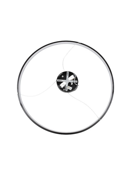 kelvo Nemesis Black LED Pendant Ceiling Light with Adjustable Warm to Cool White Light 100x100cm