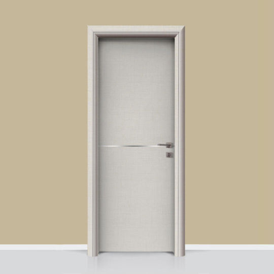 Πόρτα Εσωτερική Laminate Inox Στοιχεία Σχέδιο 206