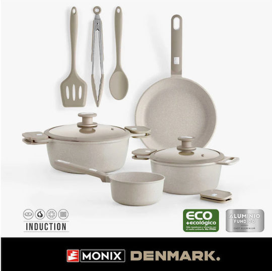 Monix Denmark Комплект Съдове За Готвене 4 Части