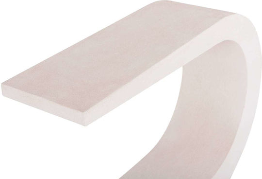 Wooden Console Table Off-white L110xW30xH70cm